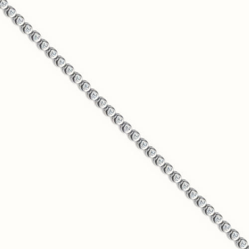 Sterling Silver CZ Tennis Bracelet – ABB116A