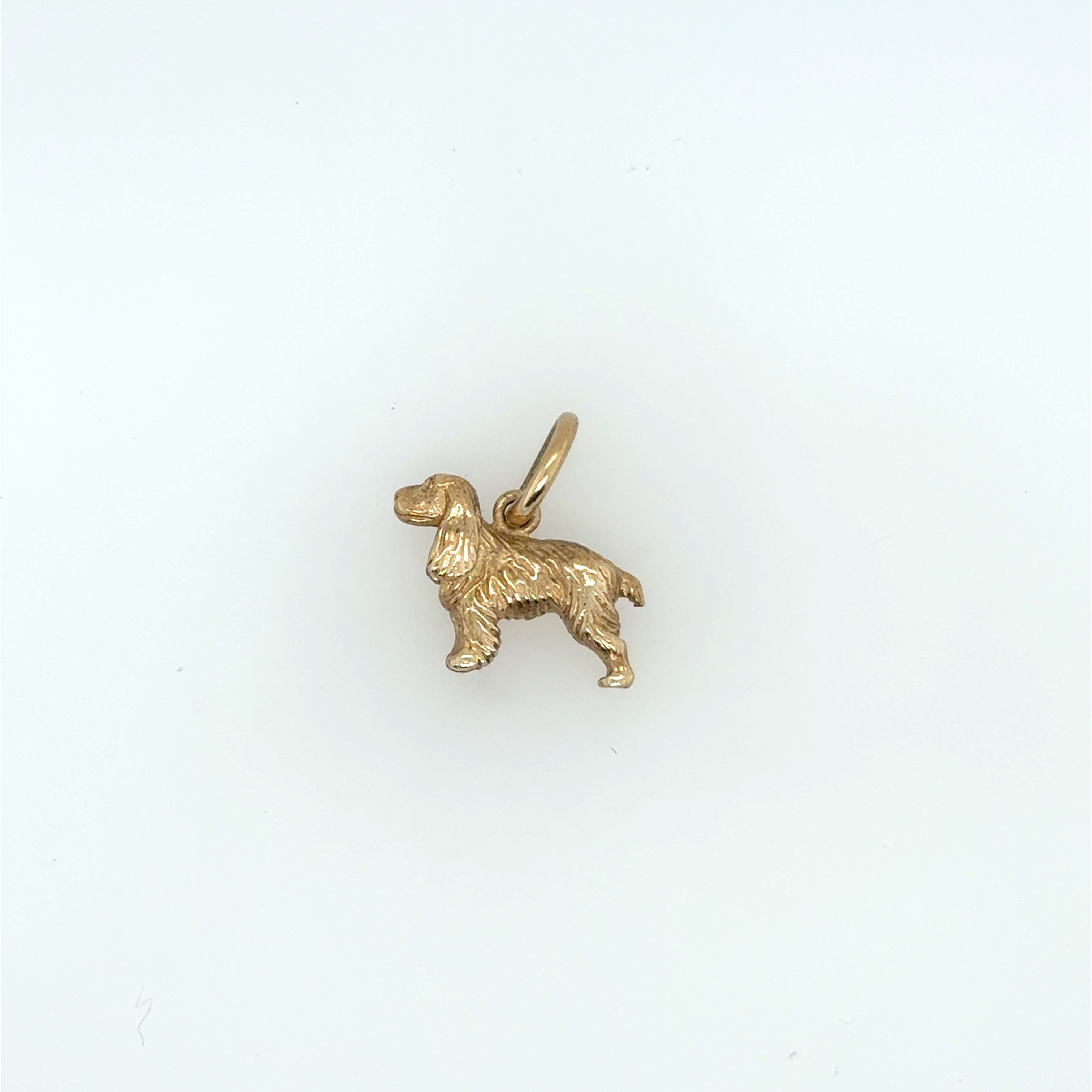 9ct Gold Shaggy Dog Charm