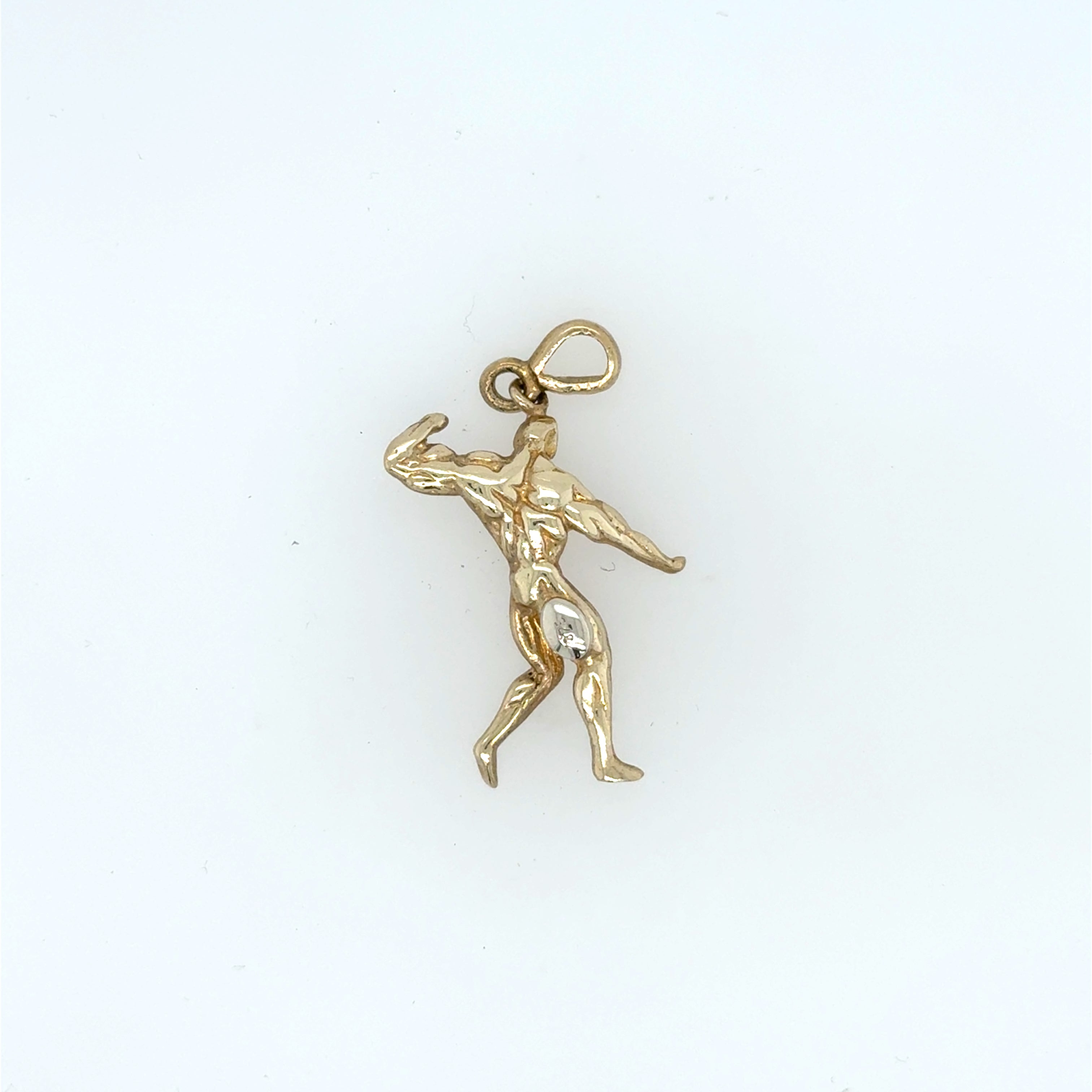 9ct Gold Strongman Charm
