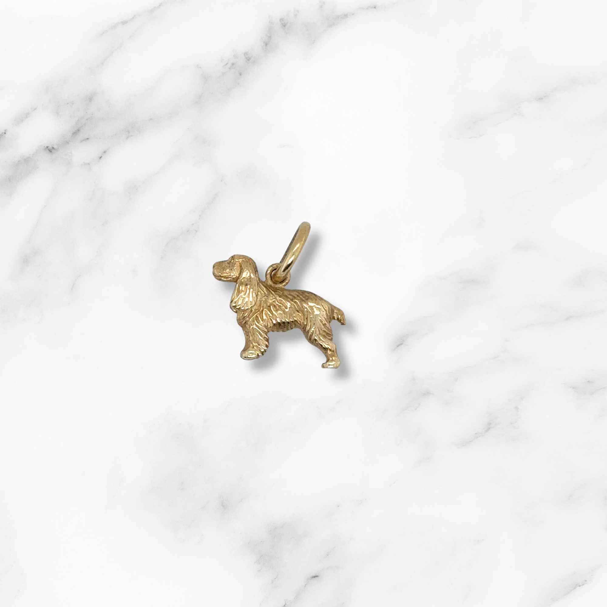 9ct Gold Shaggy Dog Charm