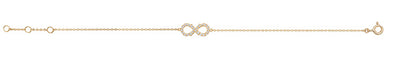 BR603 full bracelet, showing chain and clasp
