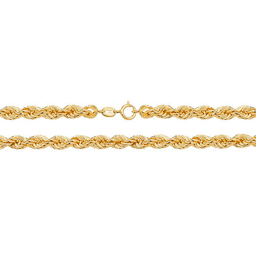 9ct Gold Rope Chain - CH204
