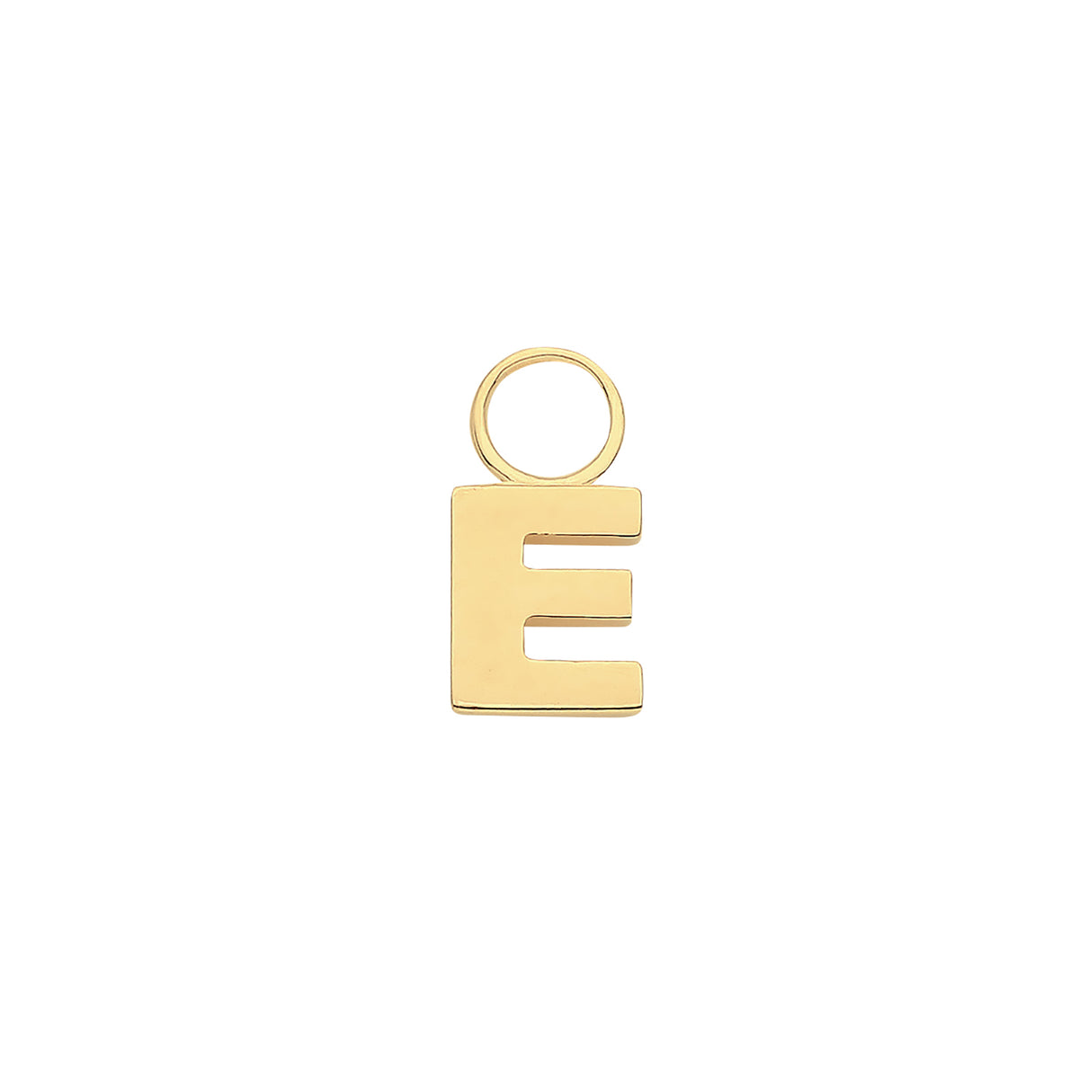 9ct Gold Initial Earring Charm - EPN0012