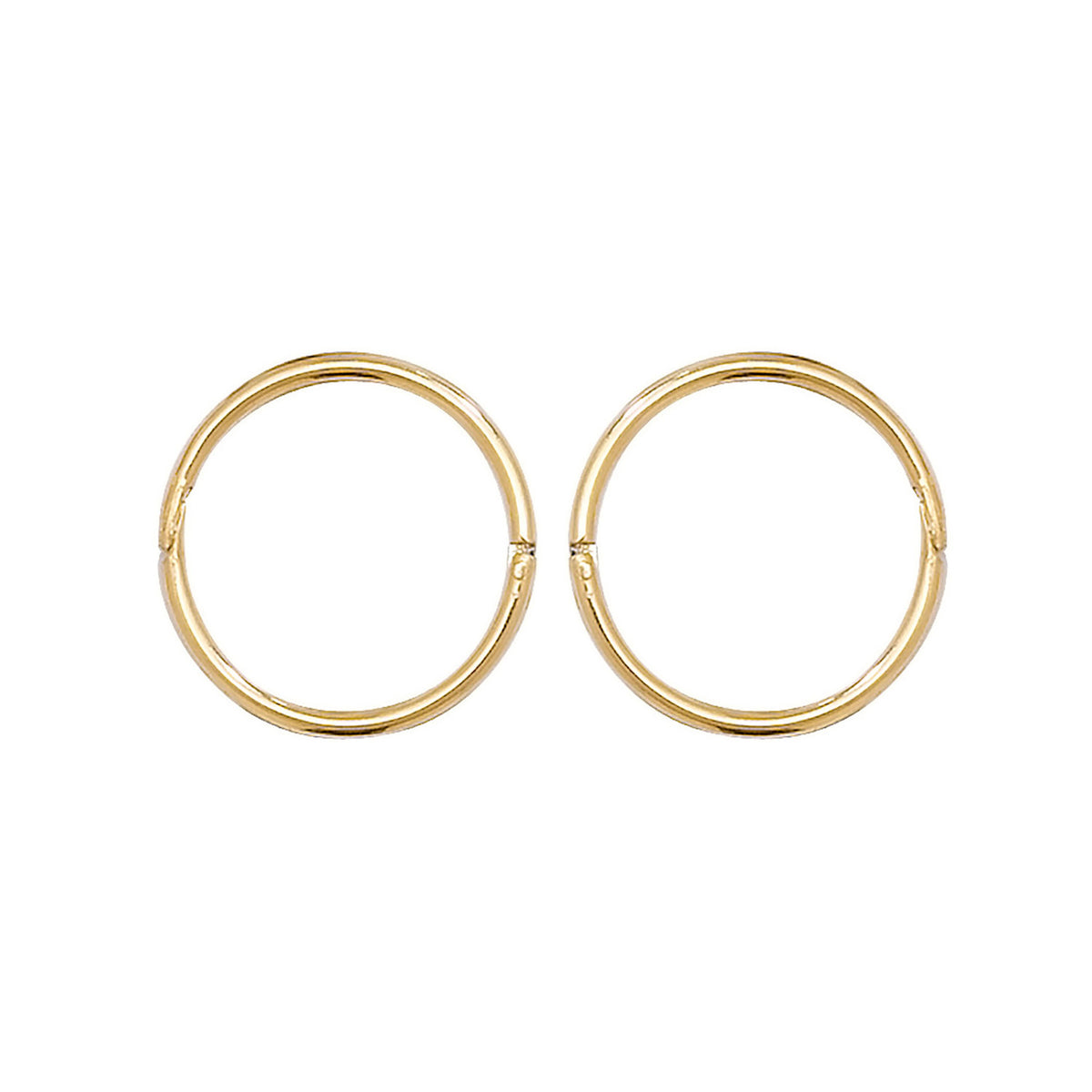 9ct Gold Hinged Sleepers - ES144