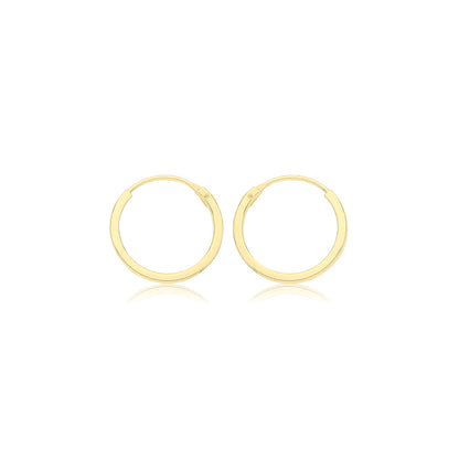 9ct Gold Sleepers - ES157