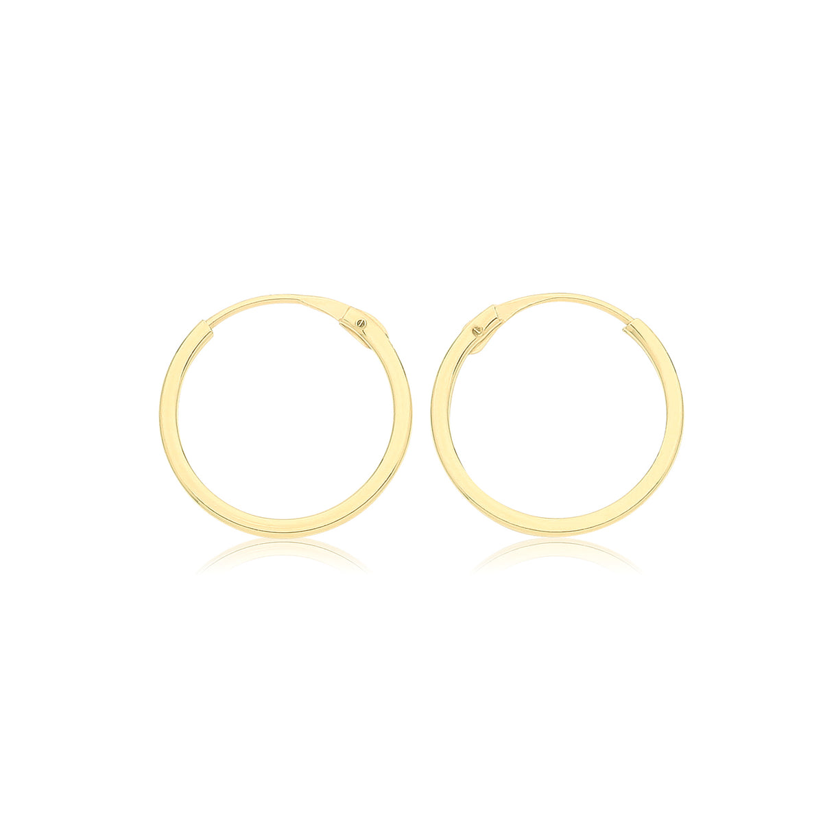 9ct Gold Sleepers - ES157