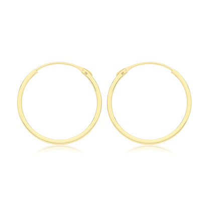 9ct Gold Sleepers - ES157
