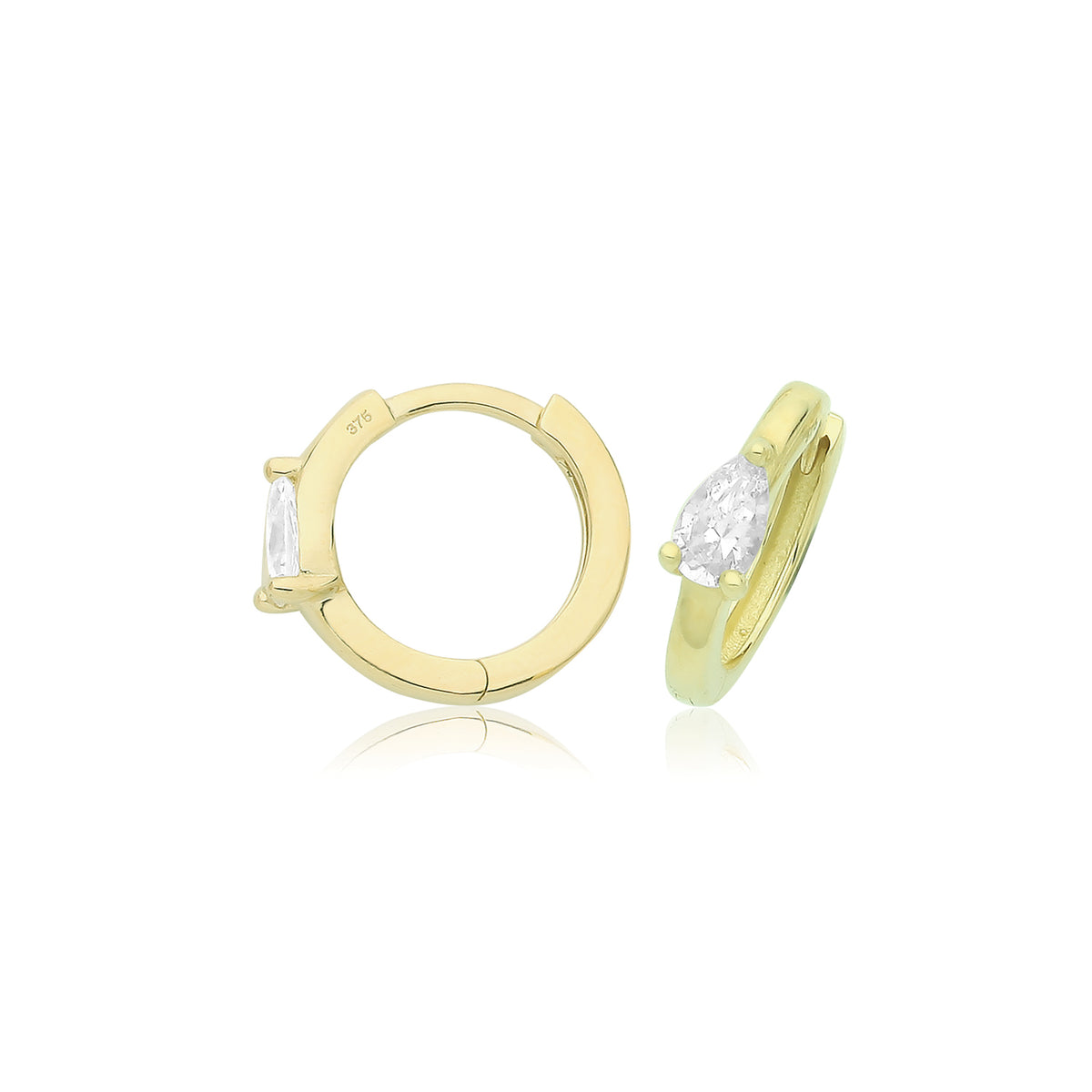 9ct Gold Clicker Hoops - ES1704
