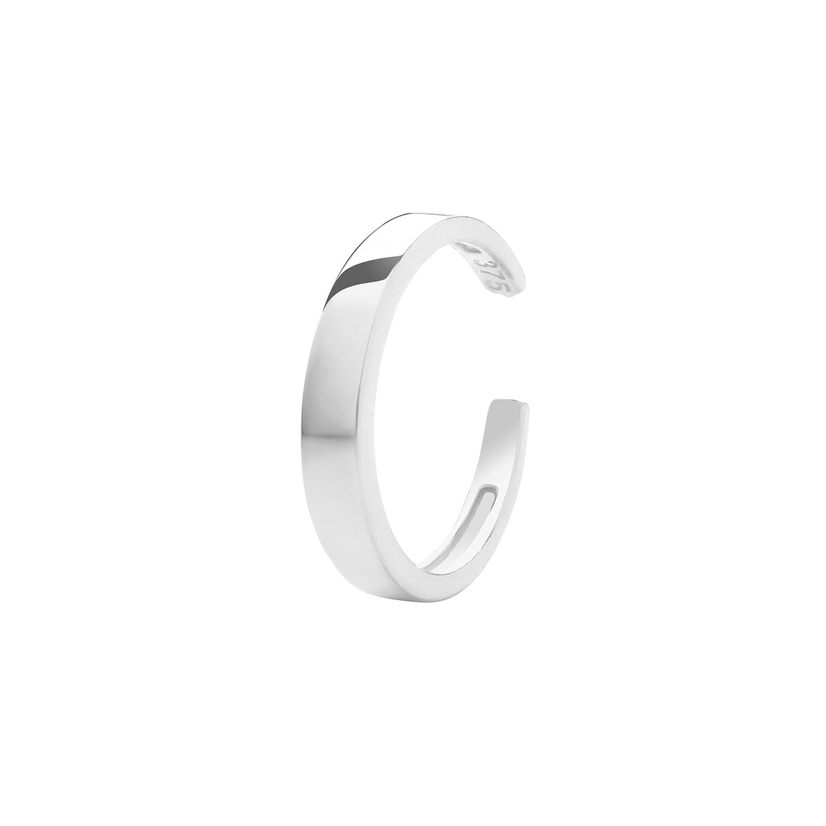 9ct White Gold Cartilage Cuff - ES1961W