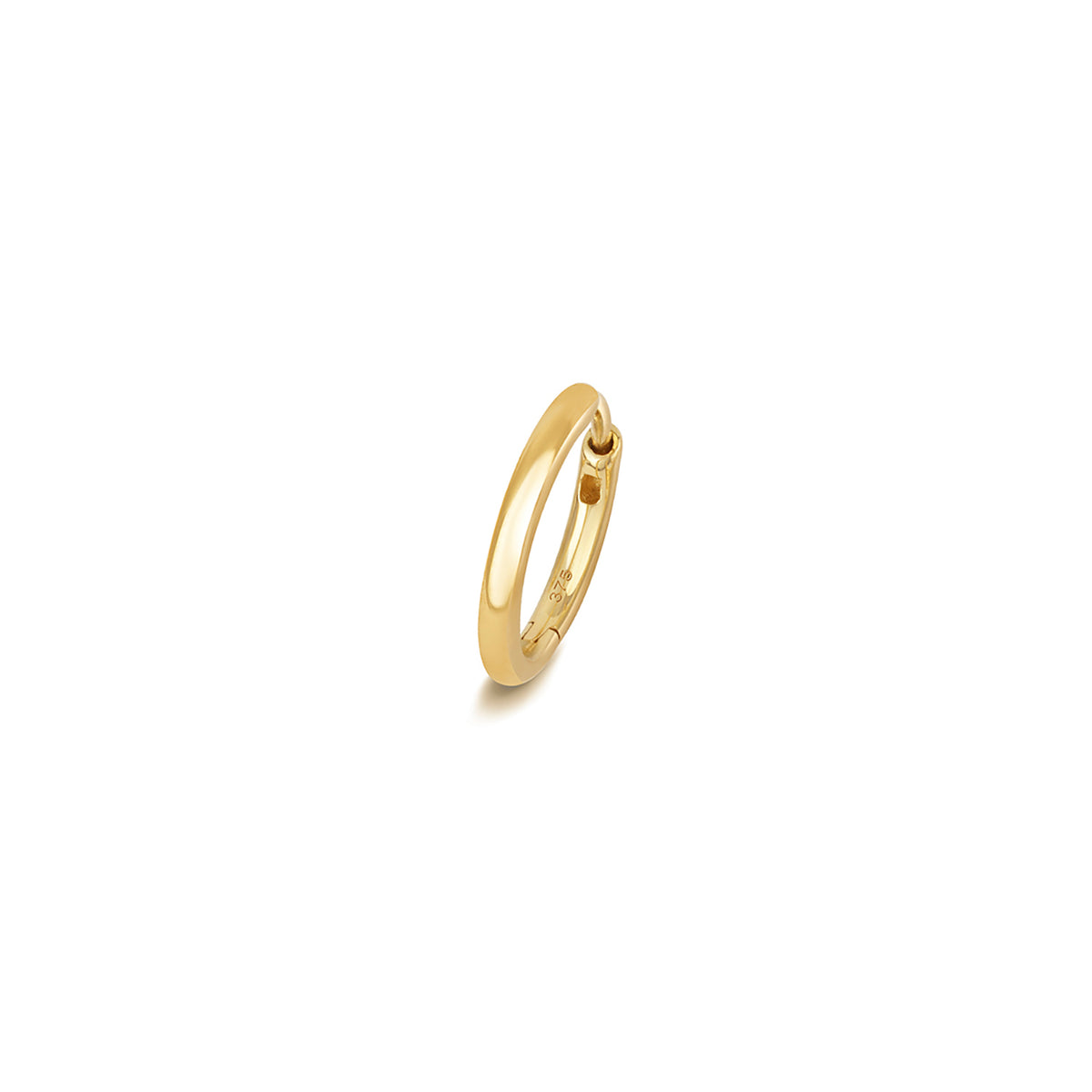 9ct Gold Round Tube Cartilage Hoop - ES2002