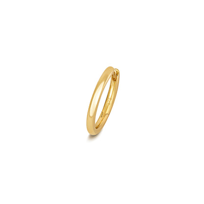 9ct Gold Round Tube Cartilage Hoop - ES2003