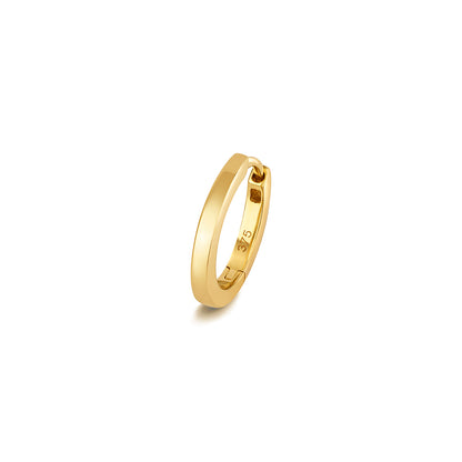9ct Gold Square Tube Cartilage Hoop - ES2005