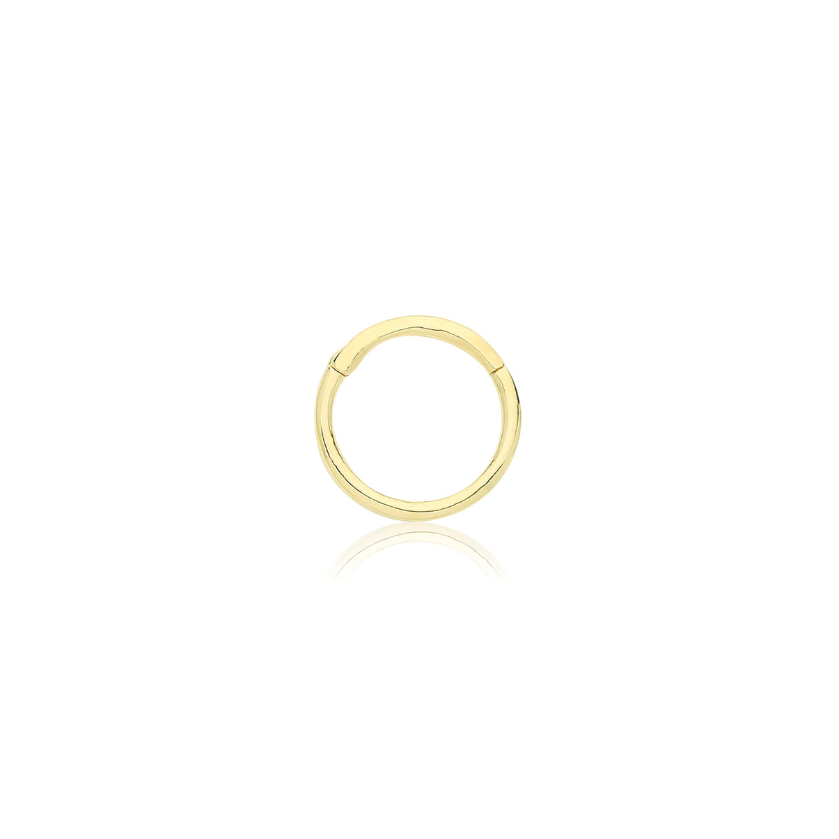9ct Gold Plain Septum Piercing - ES2053