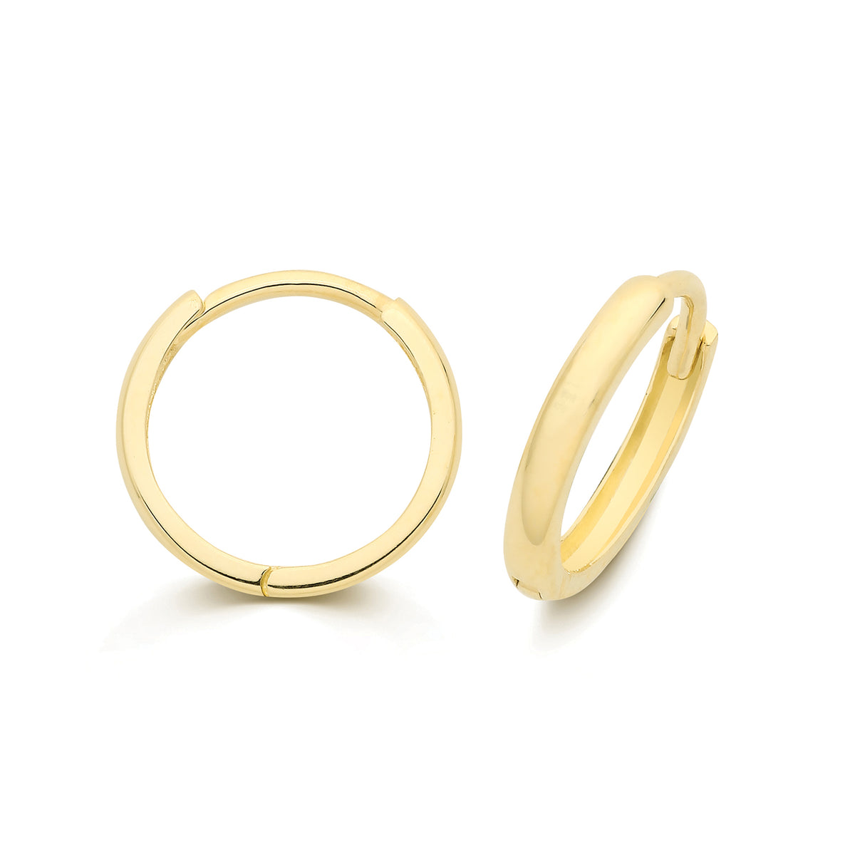 9ct Yellow Gold Huggies - ES2148