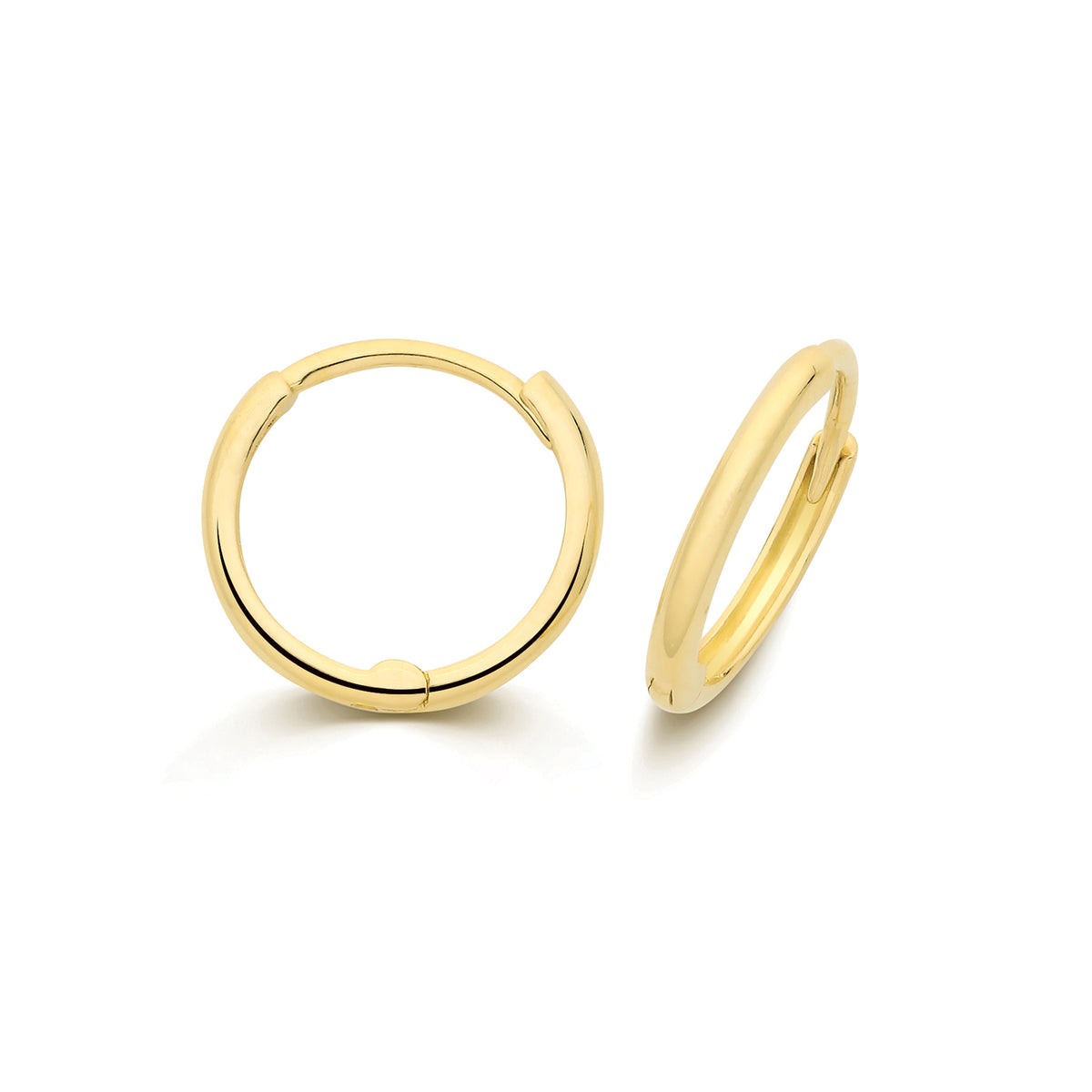 9ct Yellow Gold Huggies - ES2153