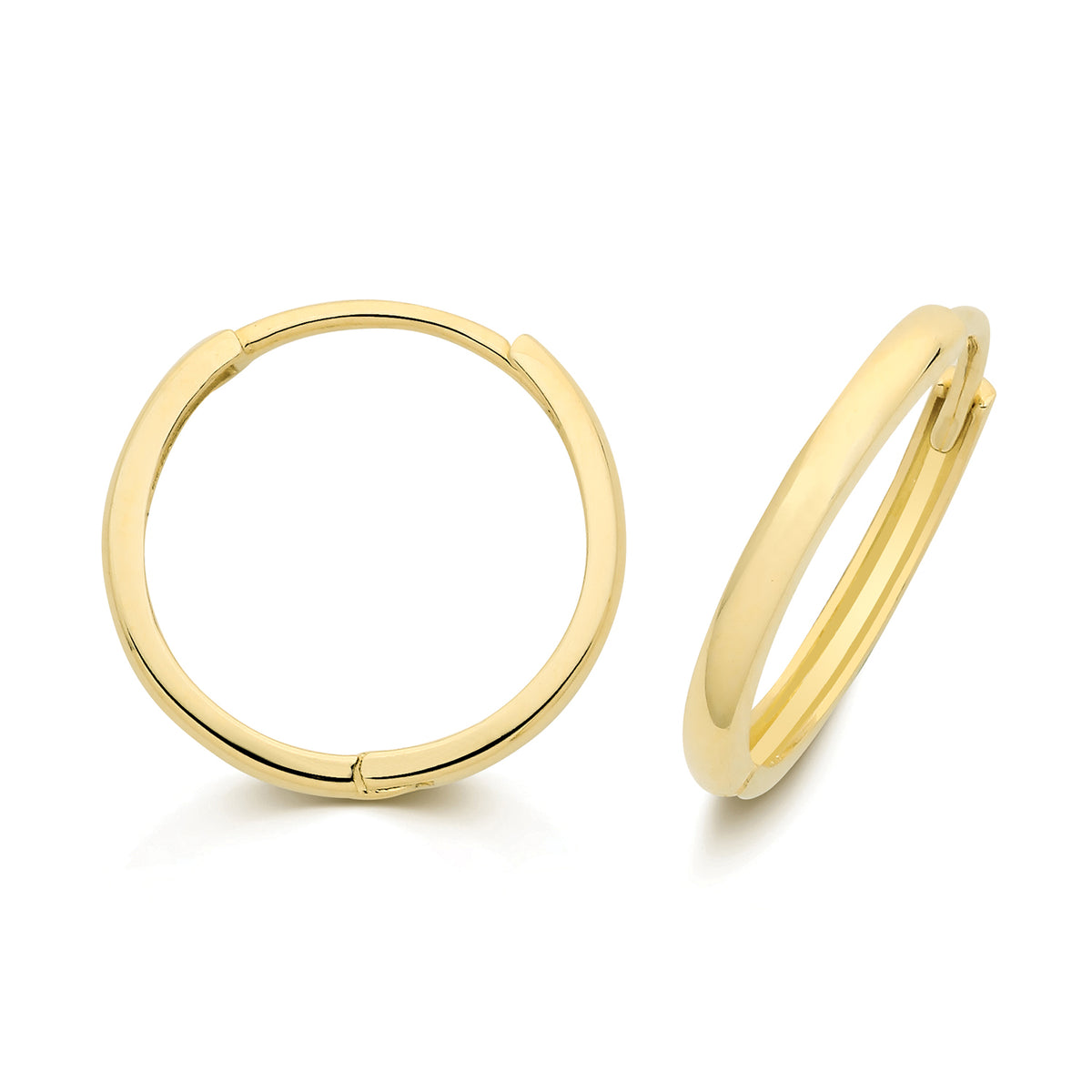 9ct Yellow Gold Huggies - ES2154
