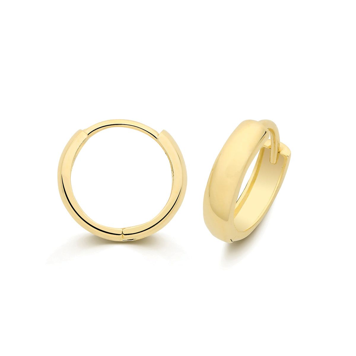 9ct Yellow Gold Huggies - ES2156