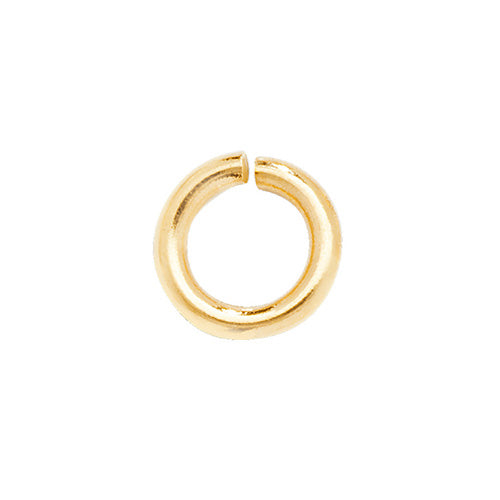 9ct Gold 6mm Jump Ring - FN111