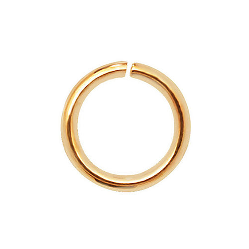 9ct Gold 10mm Jump Ring - FN118
