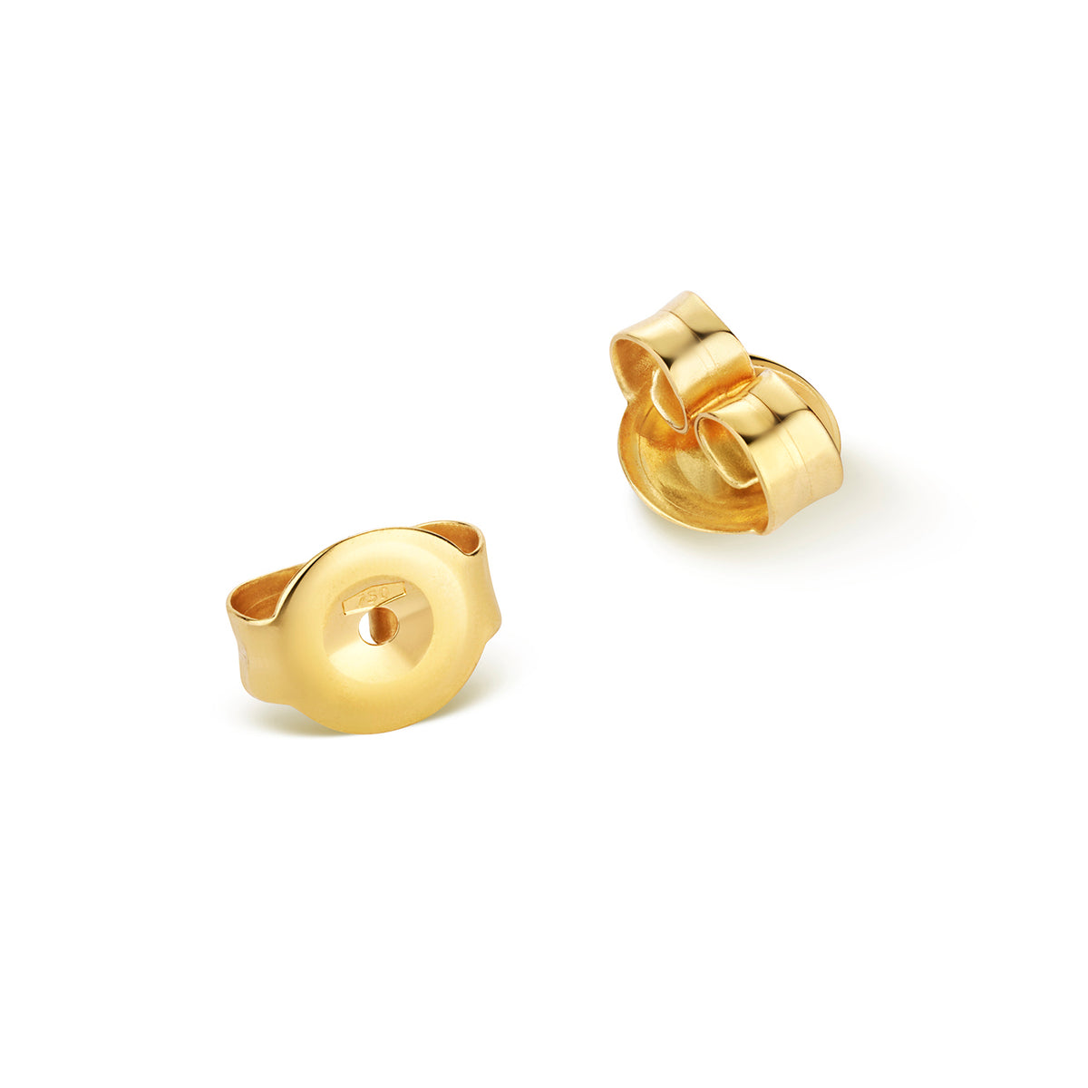 9ct Yellow Gold 5mm Scrolls - FN180
