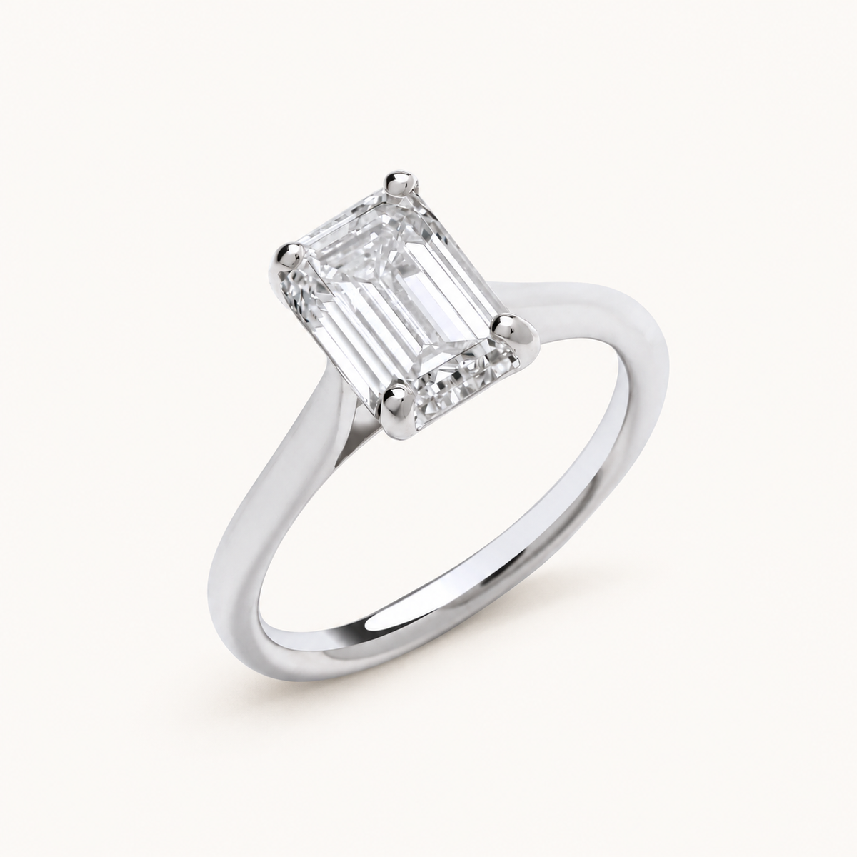 2.00ctw Emerald Cut Diamond Ring (Lab Grown) — LGDR014