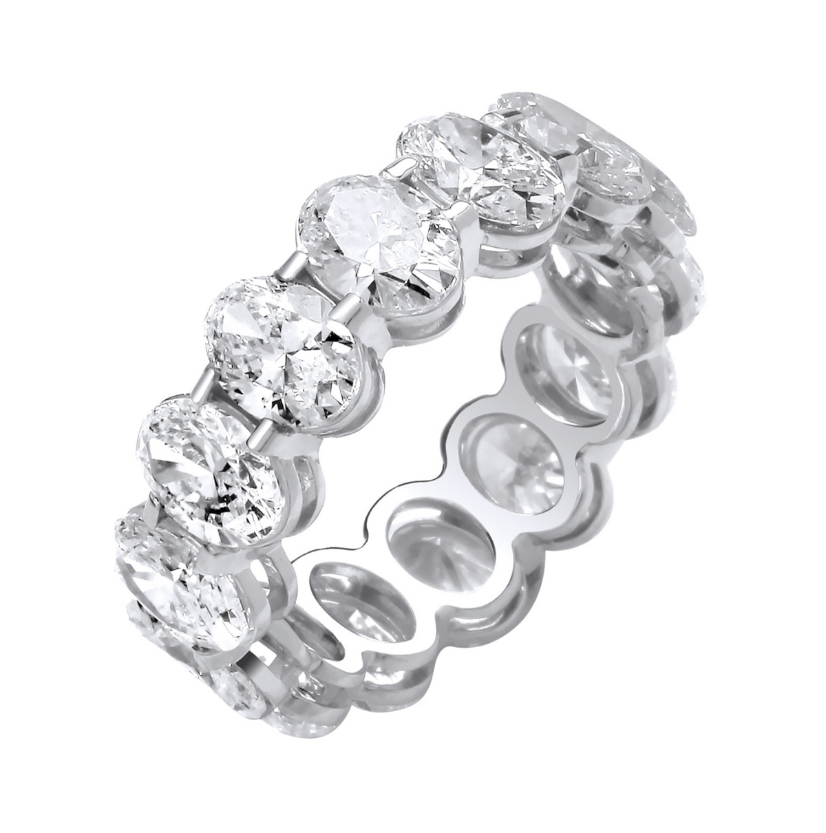 Hanron LGDR034 lab grown diamond eternity ring