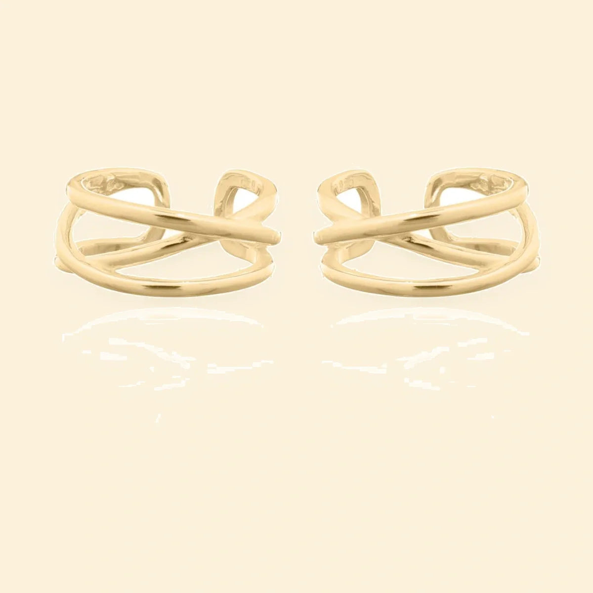 Gold Plated Sterling Silver Ear Cuff – AEC001-GP