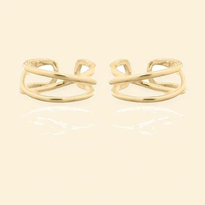 Gold Plated Sterling Silver Ear Cuff – AEC001-GP