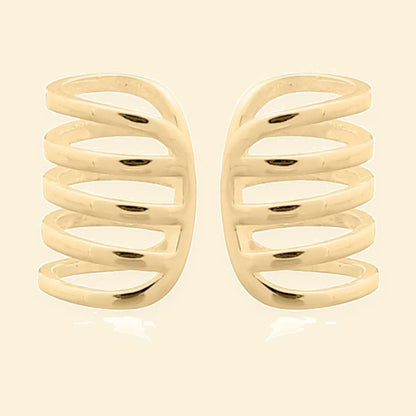 Gold Plated Sterling Silver Ear Cuff – AEC003-GP