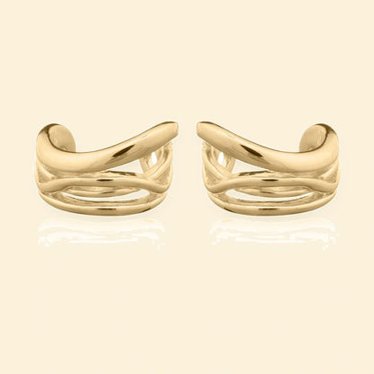 Gold Plated Sterling Silver Ear Cuff – AEC004-GP
