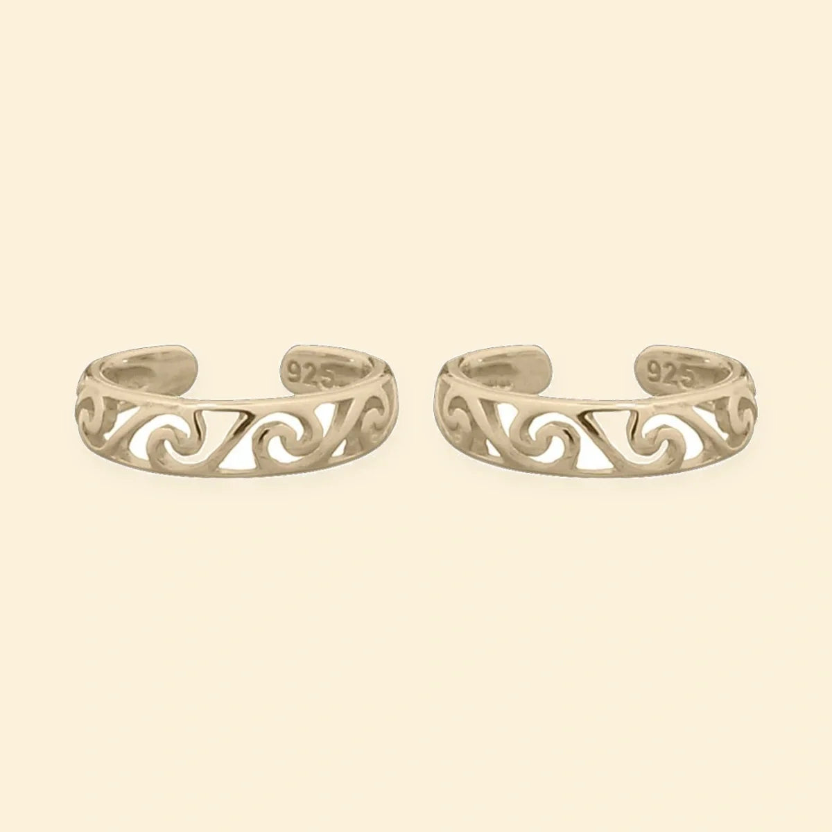 Gold Plated Sterling Silver Ear Cuff – AEC009-GP