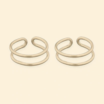 Gold Plated Sterling Silver Ear Cuff – AEC010-GP