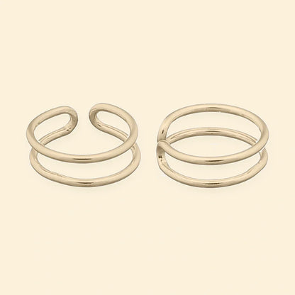Gold Plated Sterling Silver Ear Cuff – AEC010-GP