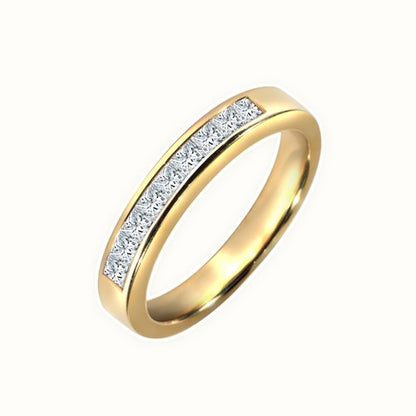 18ct Natural Diamond Ring