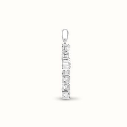 18ct Gold Natural Diamond Cross