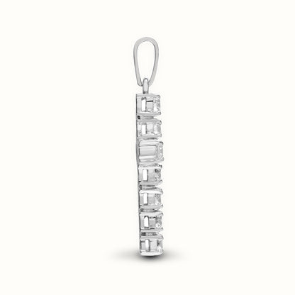 18ct Gold Natural Diamond Cross