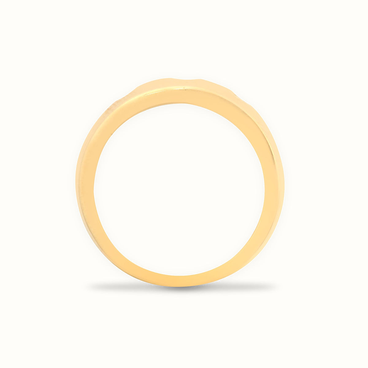 9ct Yellow Gold Natural Diamond 3 Stone Trilogy Ring