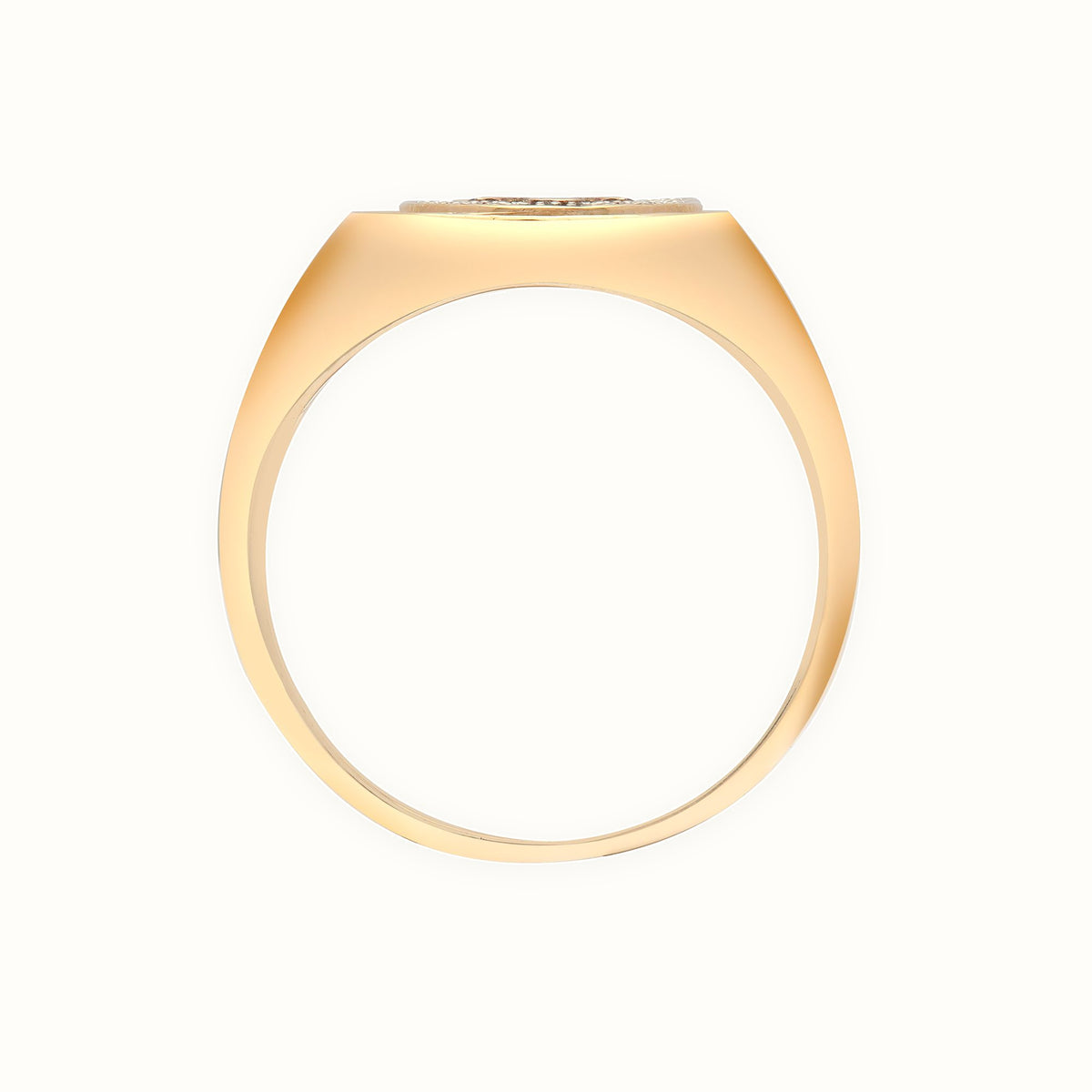 9ct Yellow Gold Natural Diamond Ring