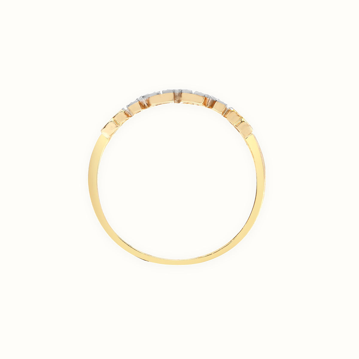 9ct Yellow Gold Natural Diamond 'Mum' Ring