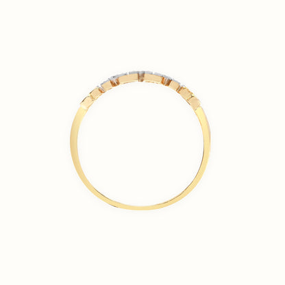9ct Yellow Gold Natural Diamond 'Mum' Ring