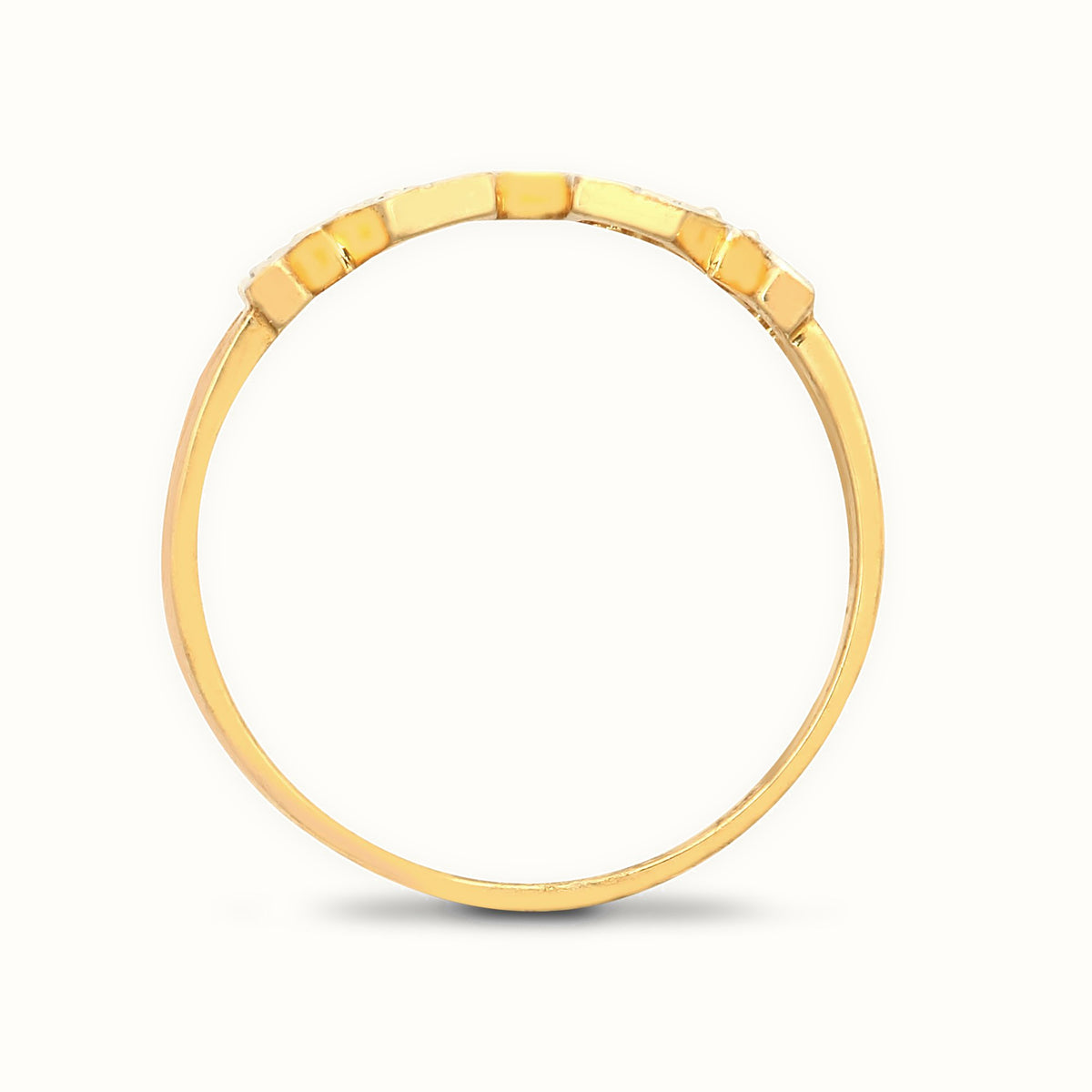 9ct Yellow Gold Natural Diamond 'Mum' Ring