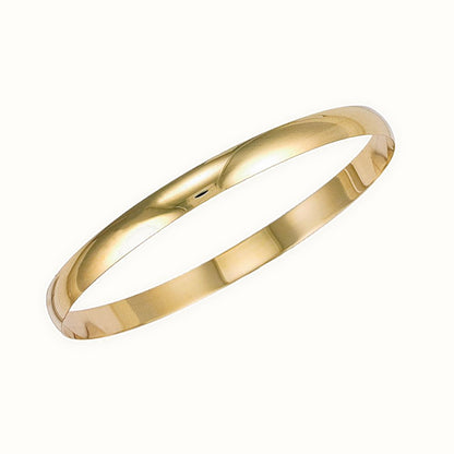 9ct Yellow Gold Slave Bangle