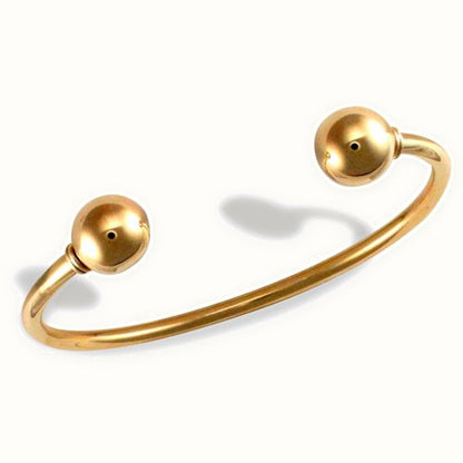 9ct Yellow Gold Torque Bangle
