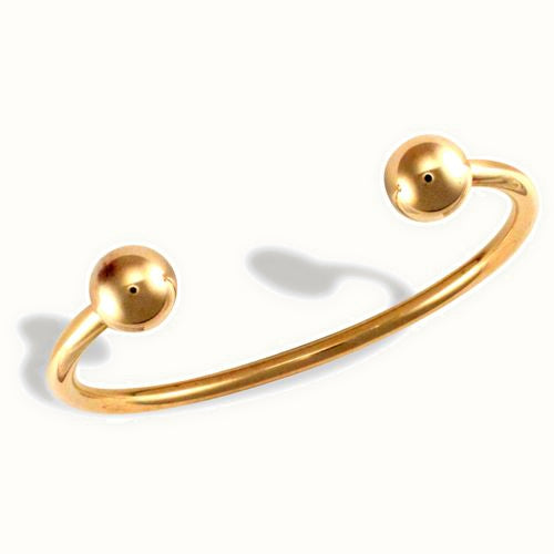 9ct Yellow Gold Torque Bangle