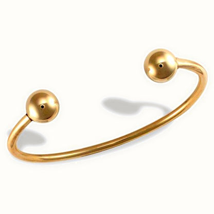 9ct Yellow Gold Torque Bangle