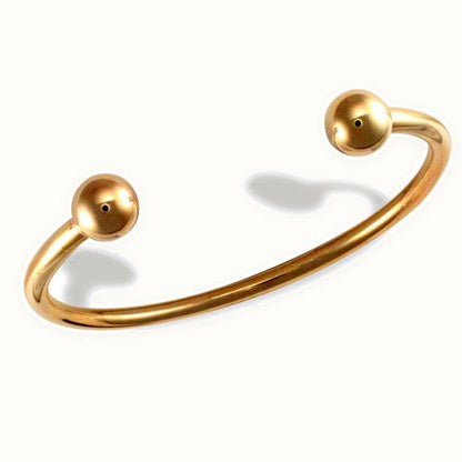 9ct Yellow Gold Torque Bangle