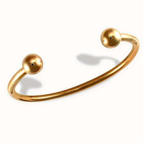 9ct Yellow Gold Torque Bangle
