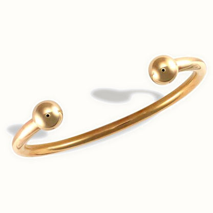 9ct Yellow Gold Torque Bangle