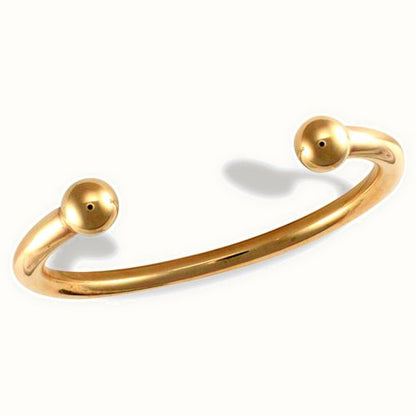 9ct Yellow Gold Torque Bangle