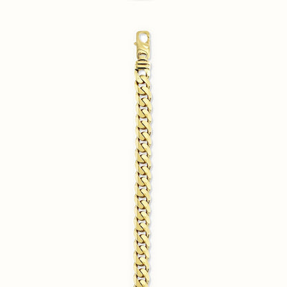 9ct Yellow Gold Traditional Curb Bracelet
